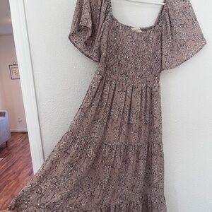 Vintage Floral Dress